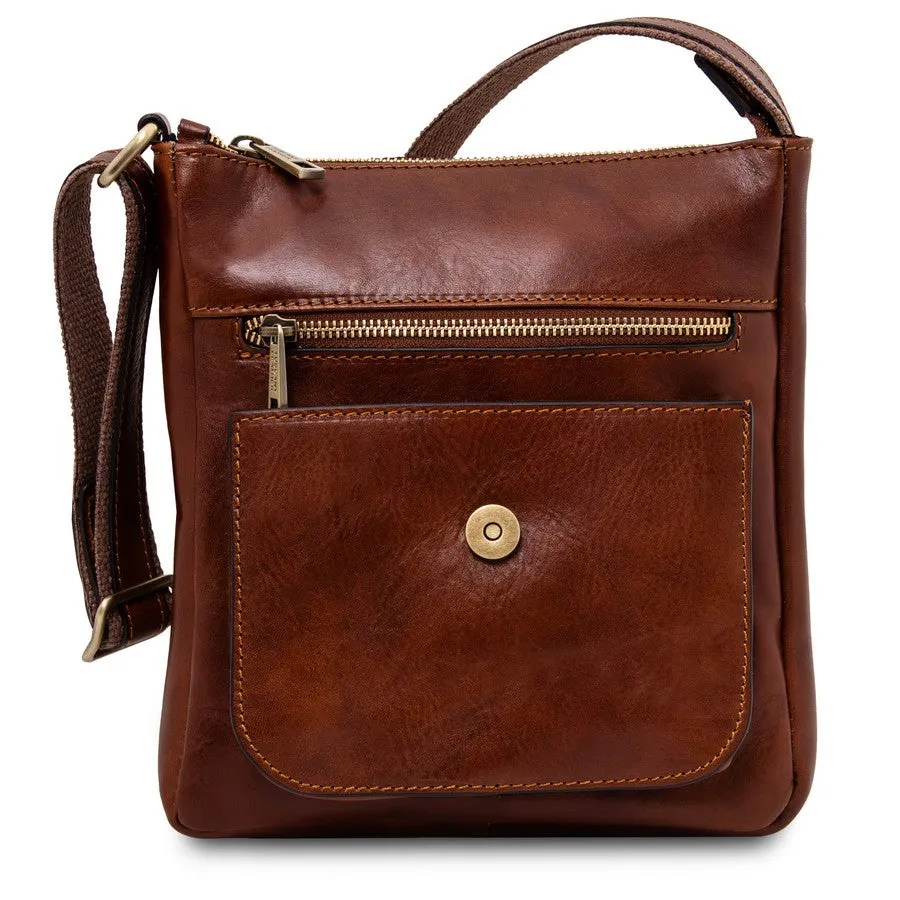 Jimmy Mens Crossbody Bag Leather Bag