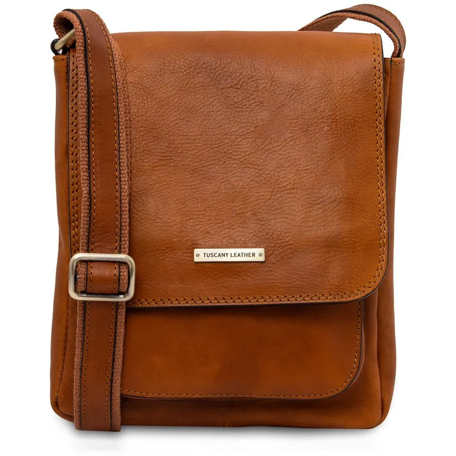 Jimmy Mens Crossbody Bag Leather Bag