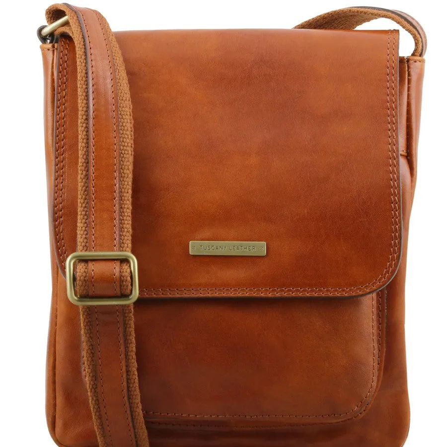 Jimmy Mens Crossbody Bag Leather Bag