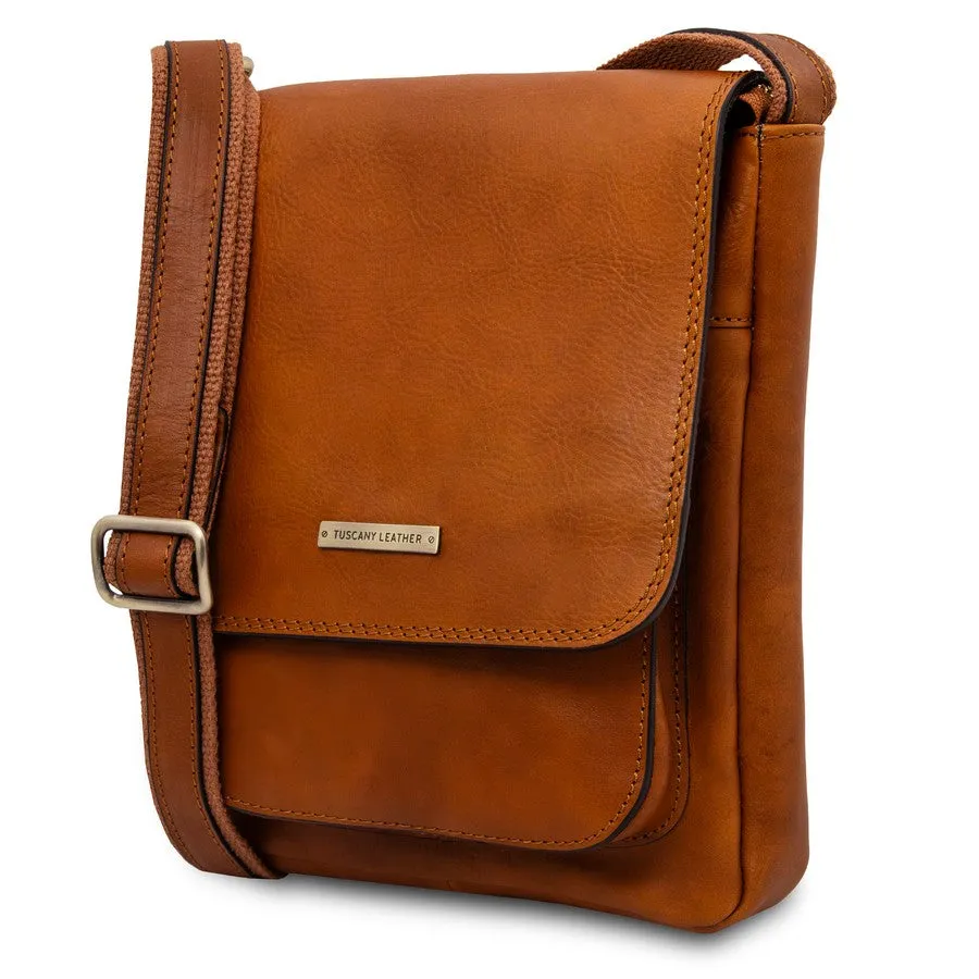 Jimmy Mens Crossbody Bag Leather Bag