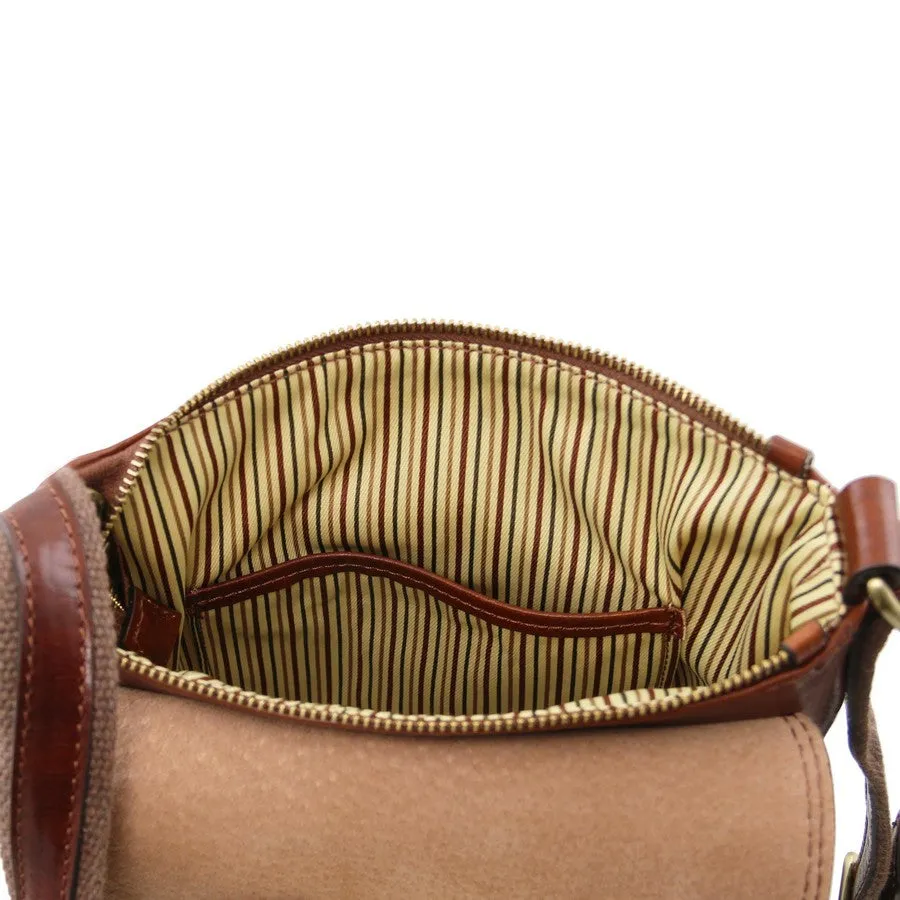 John Leather Crossbody Bag Mens