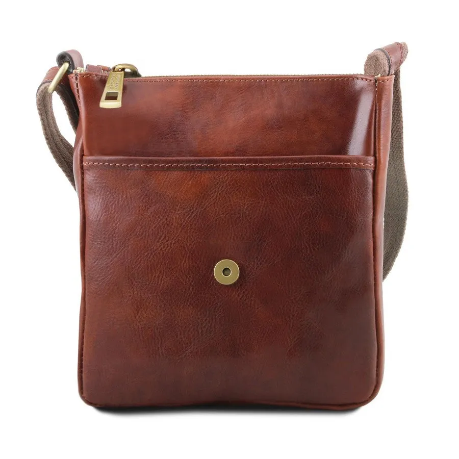 John Leather Crossbody Bag Mens