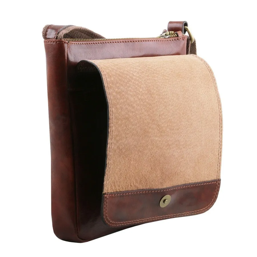 John Leather Crossbody Bag Mens