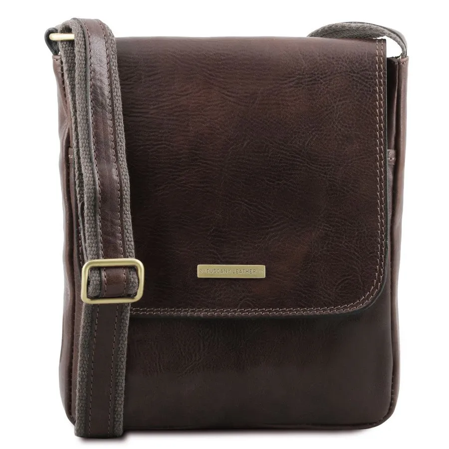 John Leather Crossbody Bag Mens