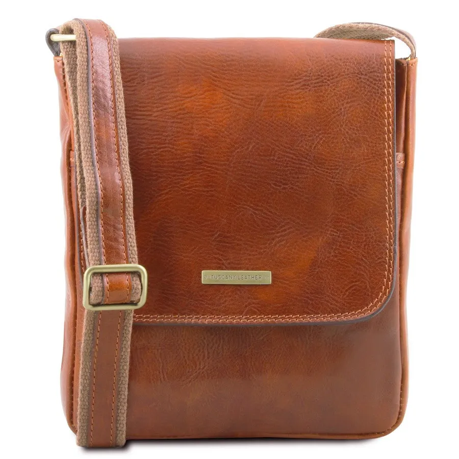 John Leather Crossbody Bag Mens