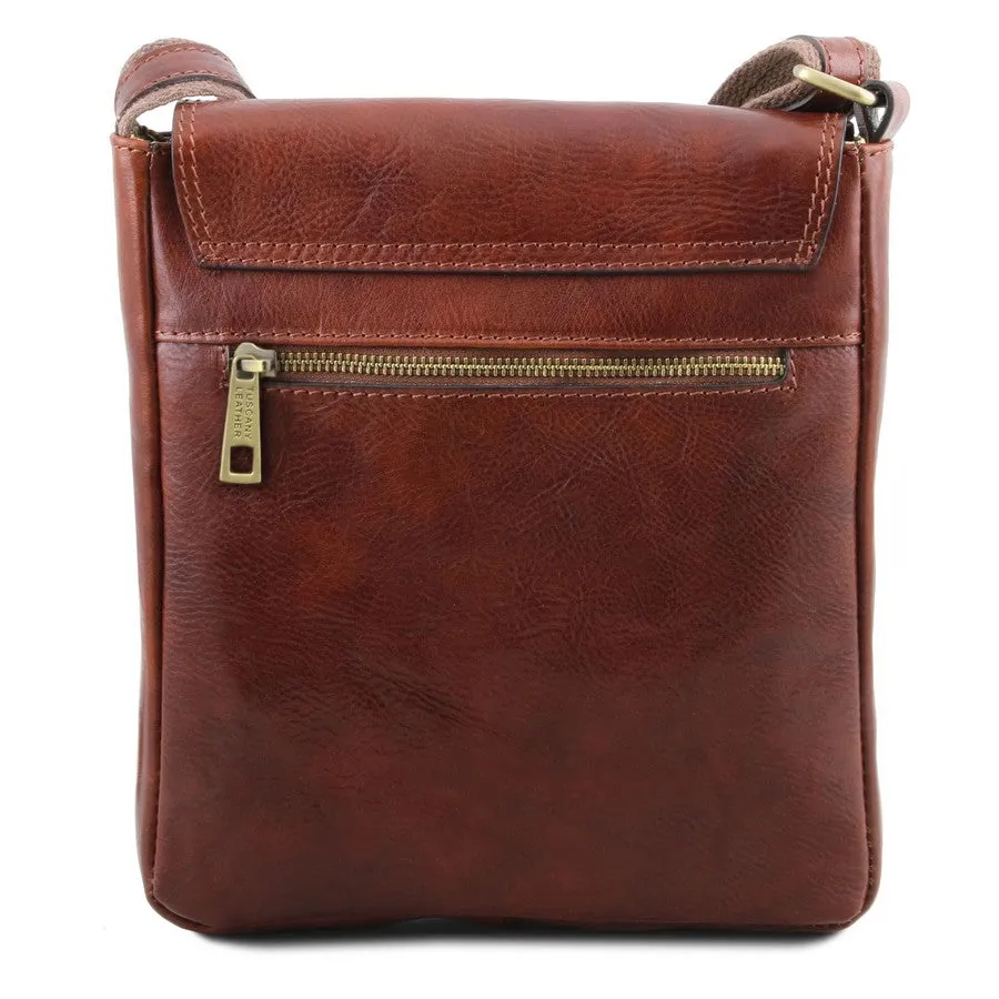 John Leather Crossbody Bag Mens