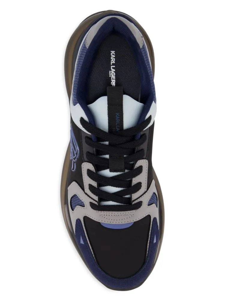 Karl Head Color Block Sneakers Karl Lagerfeld Paris, Navy