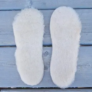 Ladies Sheepskin Slipper Insoles