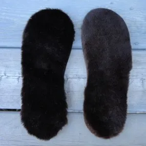 Ladies Sheepskin Slipper Insoles