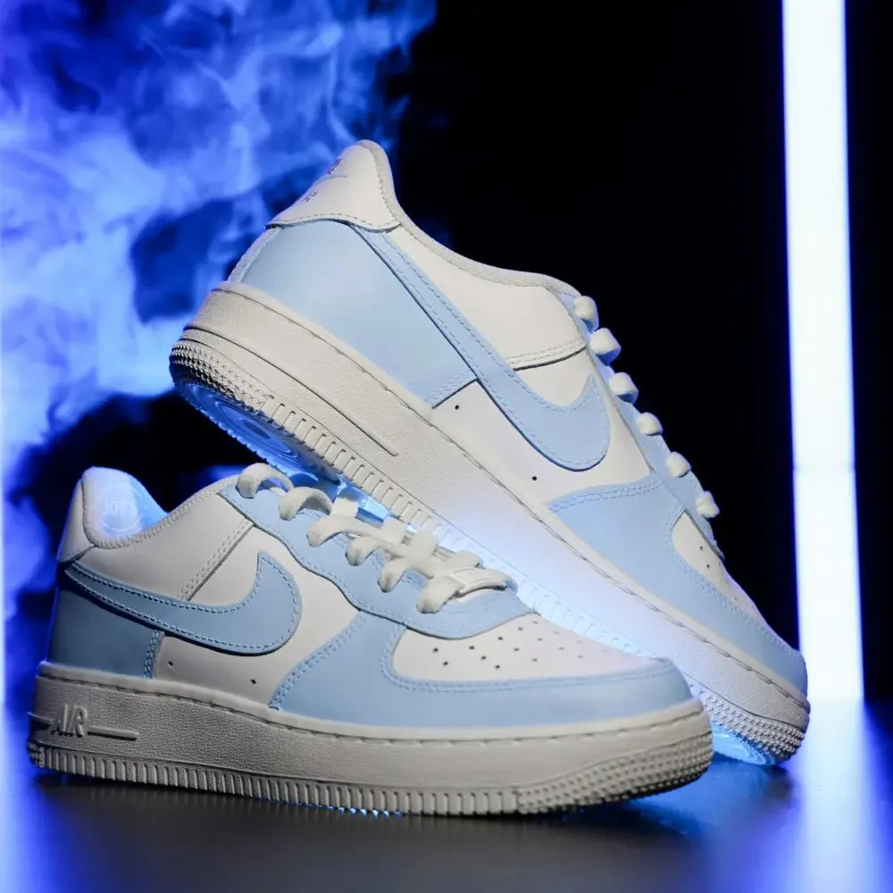 Light Baby Blue Custom Air Force 1