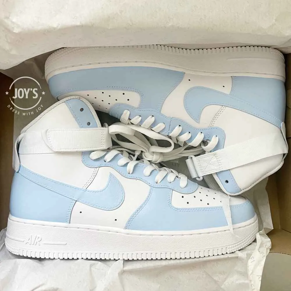 Light Baby Blue Custom Air Force 1