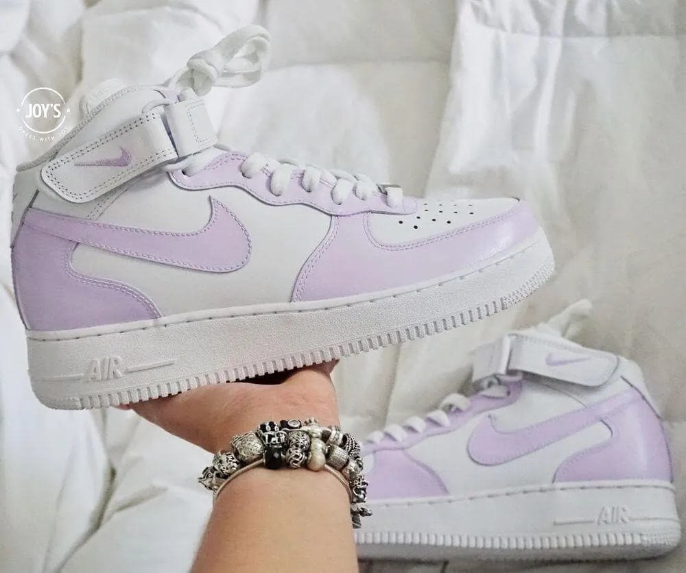 Lilac Custom Air Force 1