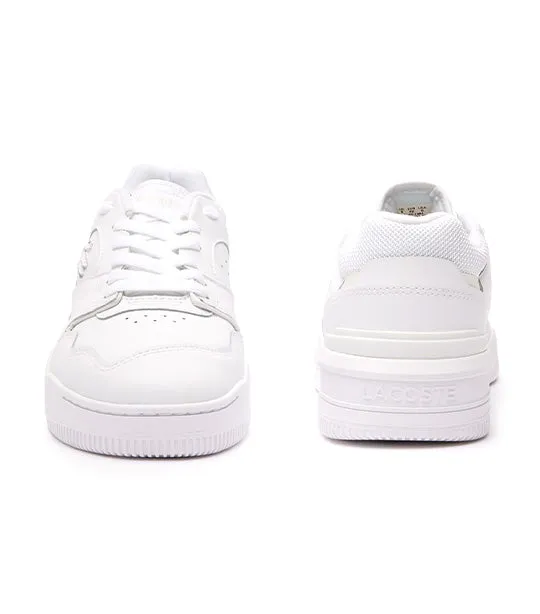 Men's Lineshot Premium Leather Trainers White/White