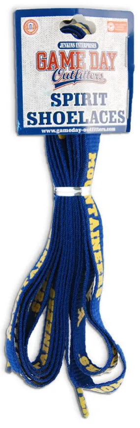 MSWU09 Shoelaces West Virginia University