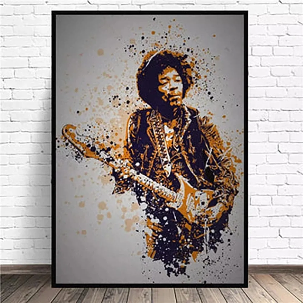 Music Legends Graffiti Watercolour Canvas Prints Famous Hip Hop Rock Pop Rap Wall Art