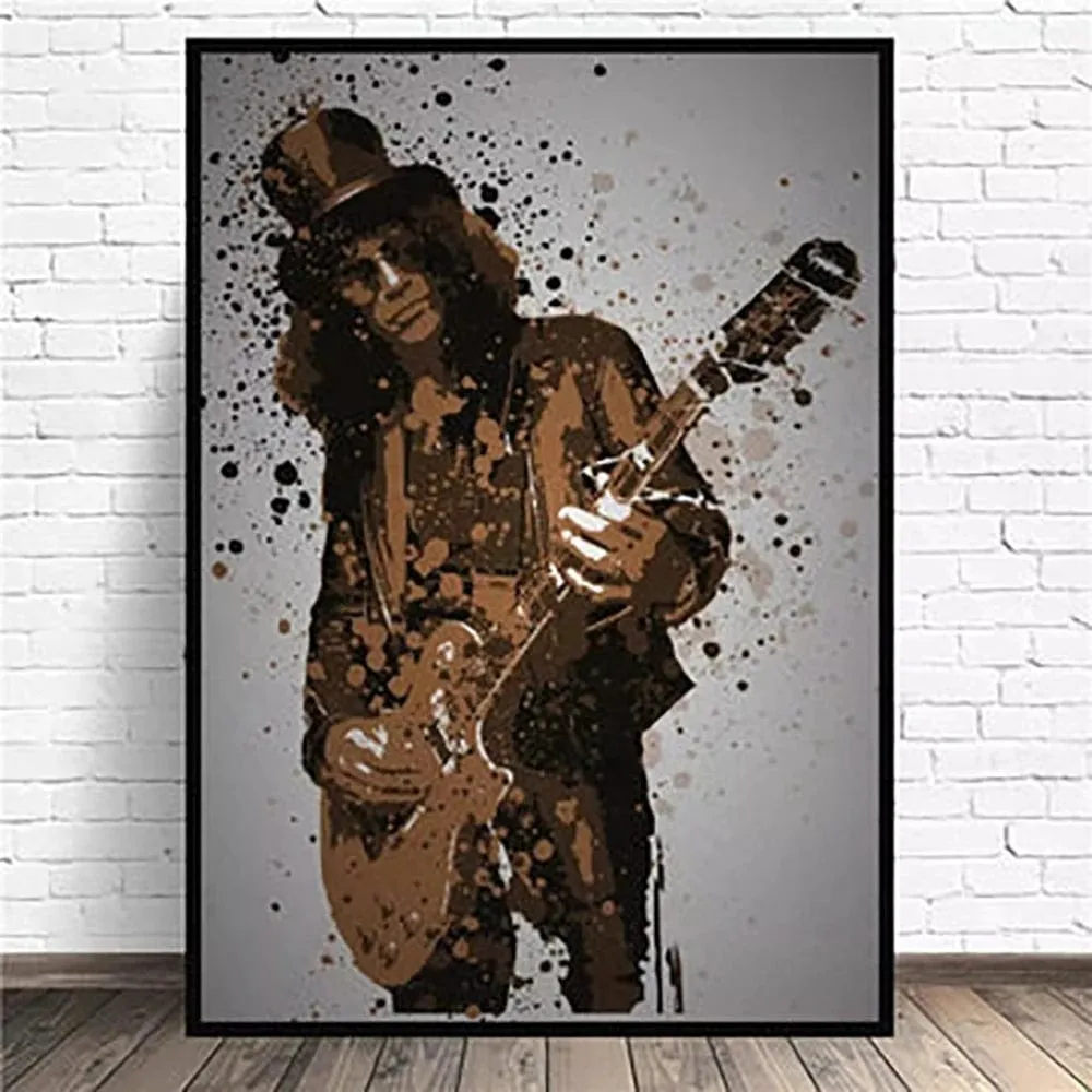 Music Legends Graffiti Watercolour Canvas Prints Famous Hip Hop Rock Pop Rap Wall Art