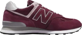 New Balance 574 'Dark Red Grey' sneakers, red