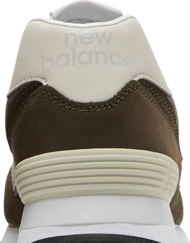 New Balance 574 sneakers, dark brown/cream