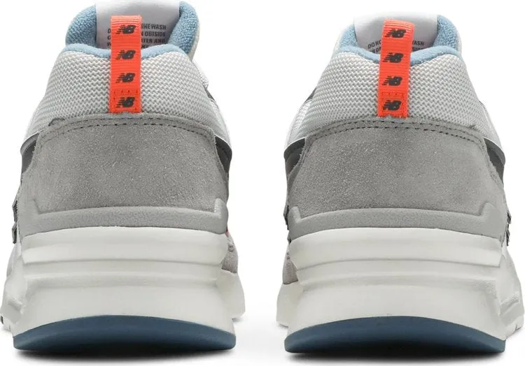 New Balance 997 'Grey Dark Mango' sneakers, gray