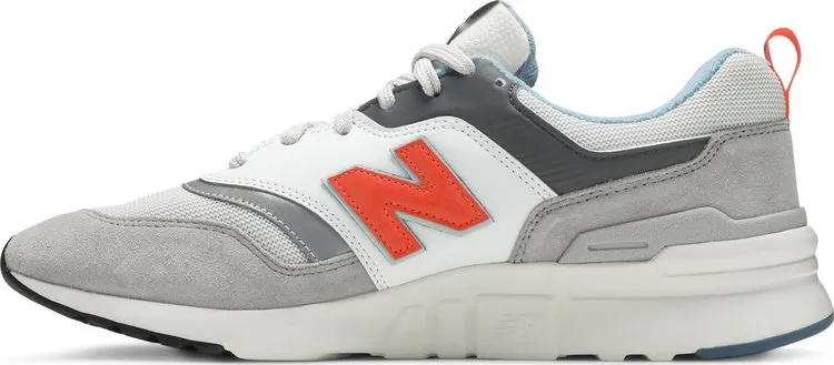 New Balance 997 'Grey Dark Mango' sneakers, gray