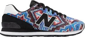 New Balance Ricardo Seco x 574 'Huichol Art' sneakers, blue