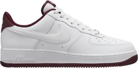 Nike Air Force 1 '07 'White Dark Beetroot', White