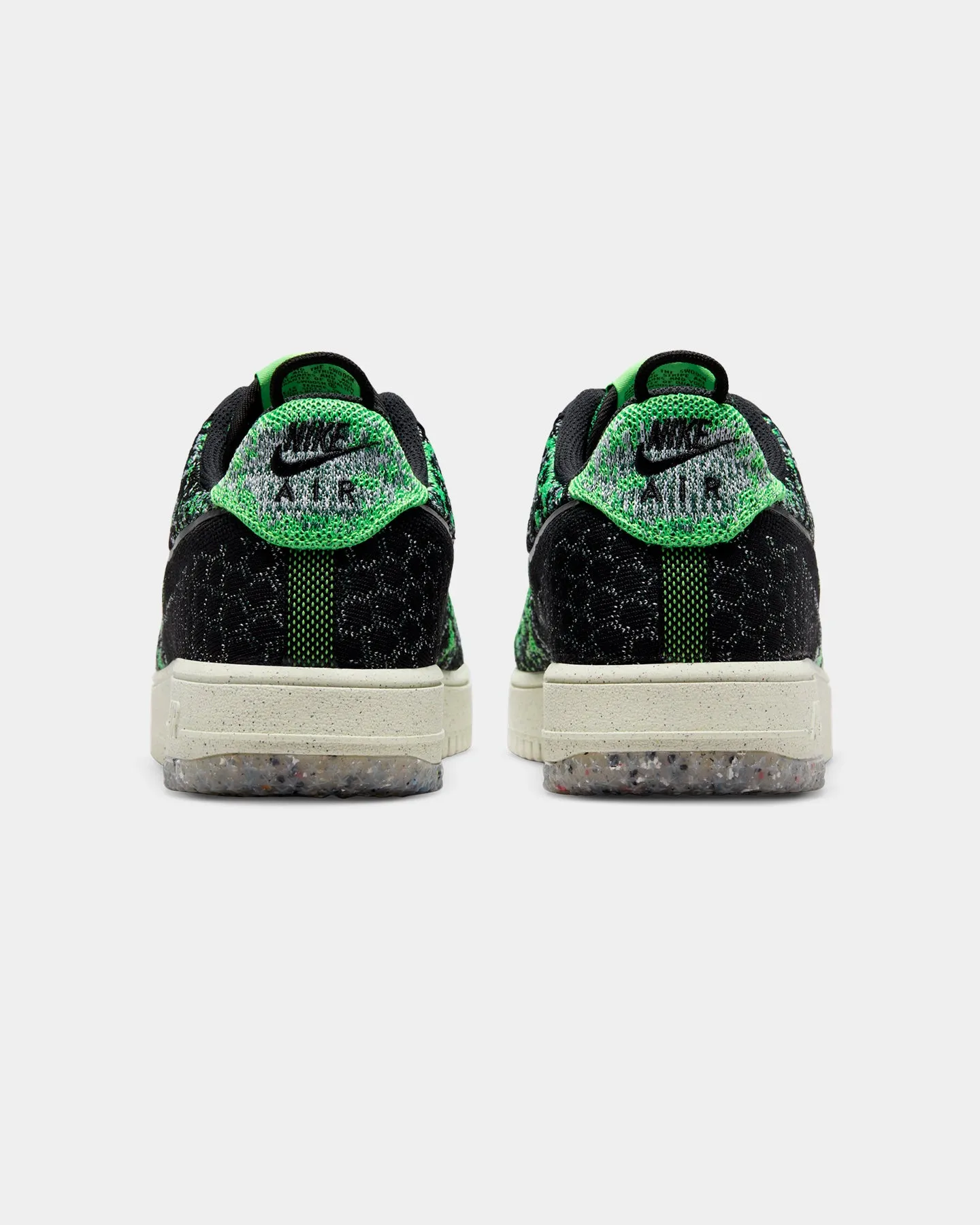 Nike Air Force 1 Crater Flyknit Next Nature Black/Volt