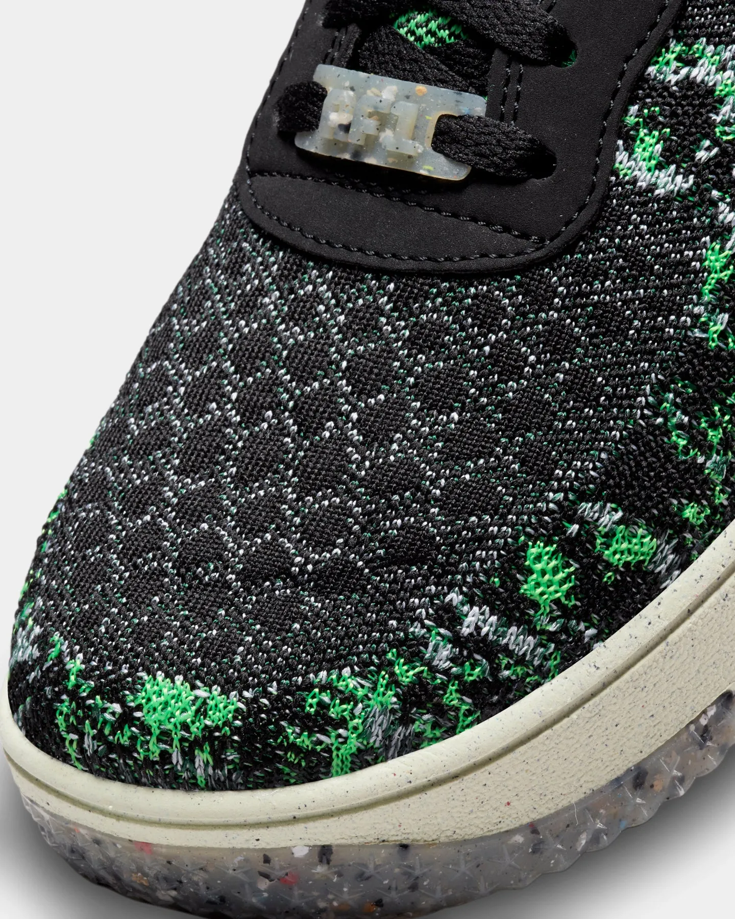 Nike Air Force 1 Crater Flyknit Next Nature Black/Volt