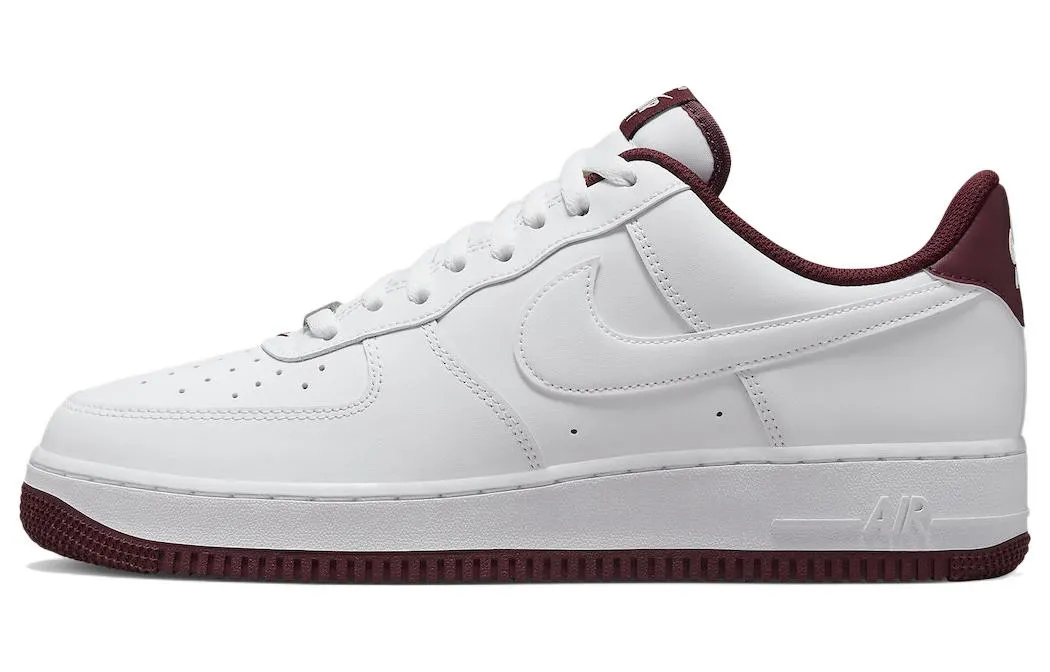 Nike Air Force 1 Low '07 White Dark Beetroot