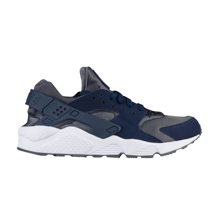 Nike Air Huarache 'Dark Gray Midnight Navy' Sneakers, Blue