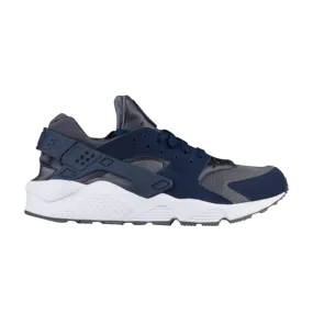 Nike Air Huarache 'Dark Gray Midnight Navy' Sneakers, Blue