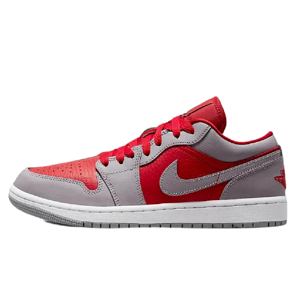 Nike Air Jordan 1 Low SE, dark red/gray