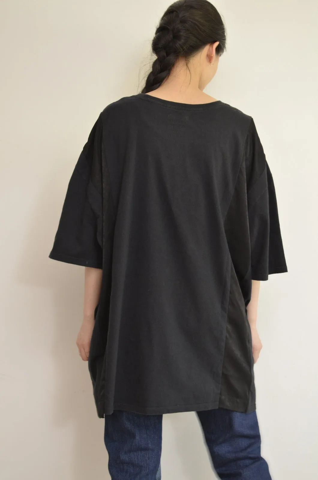 nyoroli TAPE TEE_BLK_02