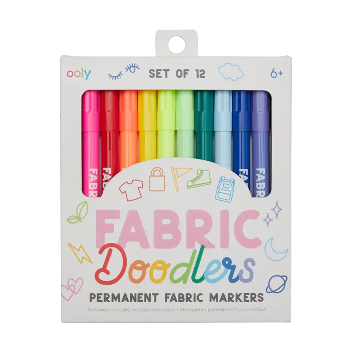 Ooly fabric doodlers markers