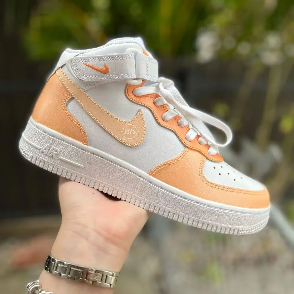 Orange Ice Cream Custom Air Force 1