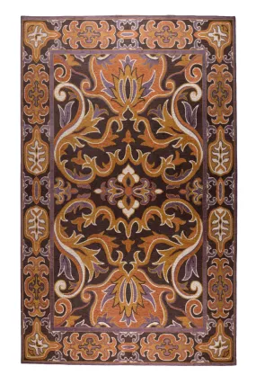 Patterned Chenille Carpet 5' x 8' | Dutchbone Bashmira