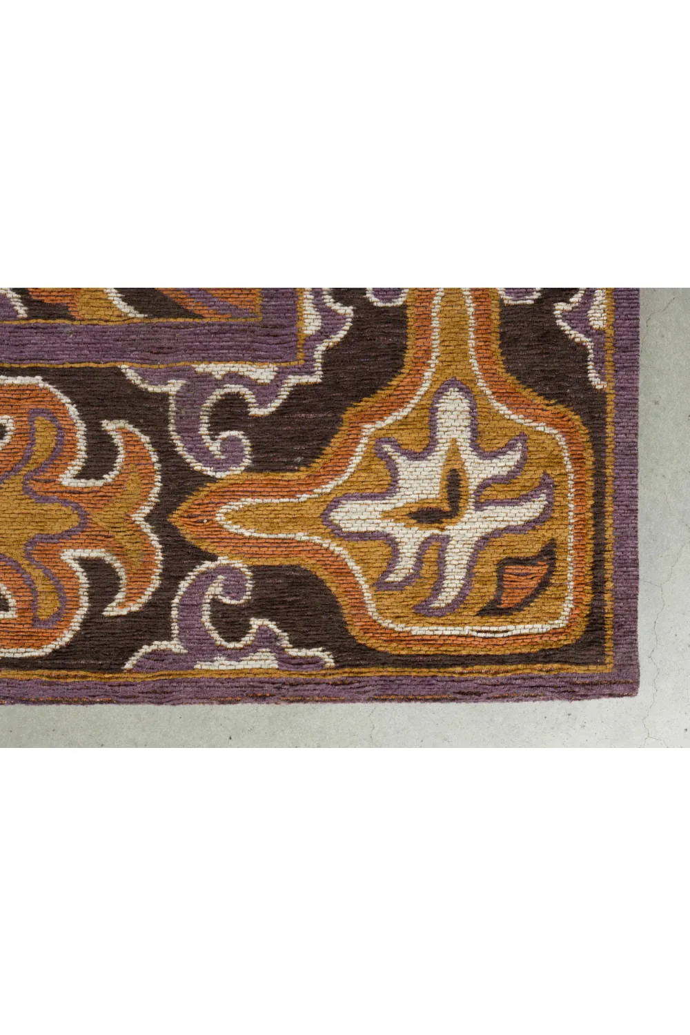 Patterned Chenille Carpet 5' x 8' | Dutchbone Bashmira