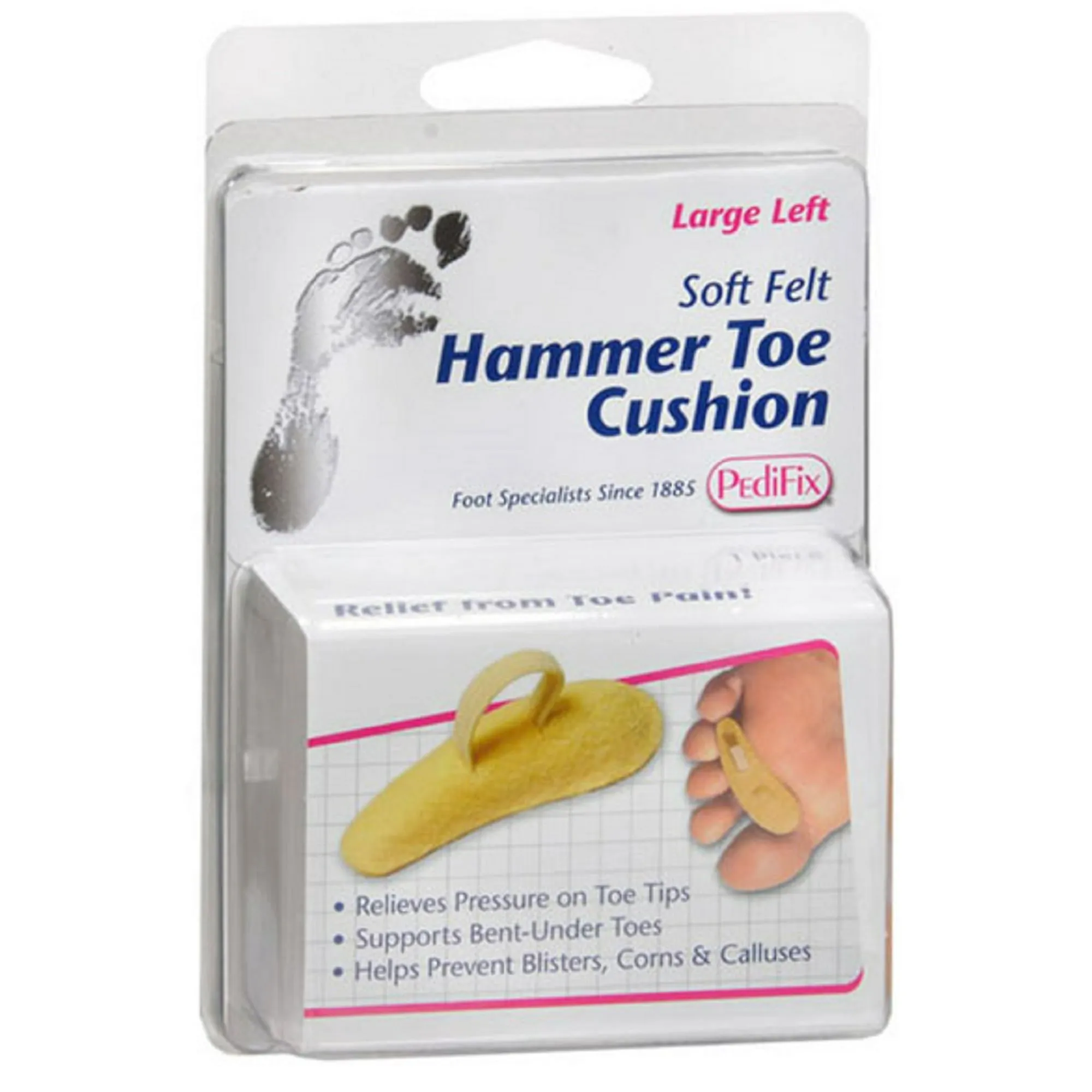 Pedifix Hammer Toe Cushion XL Left