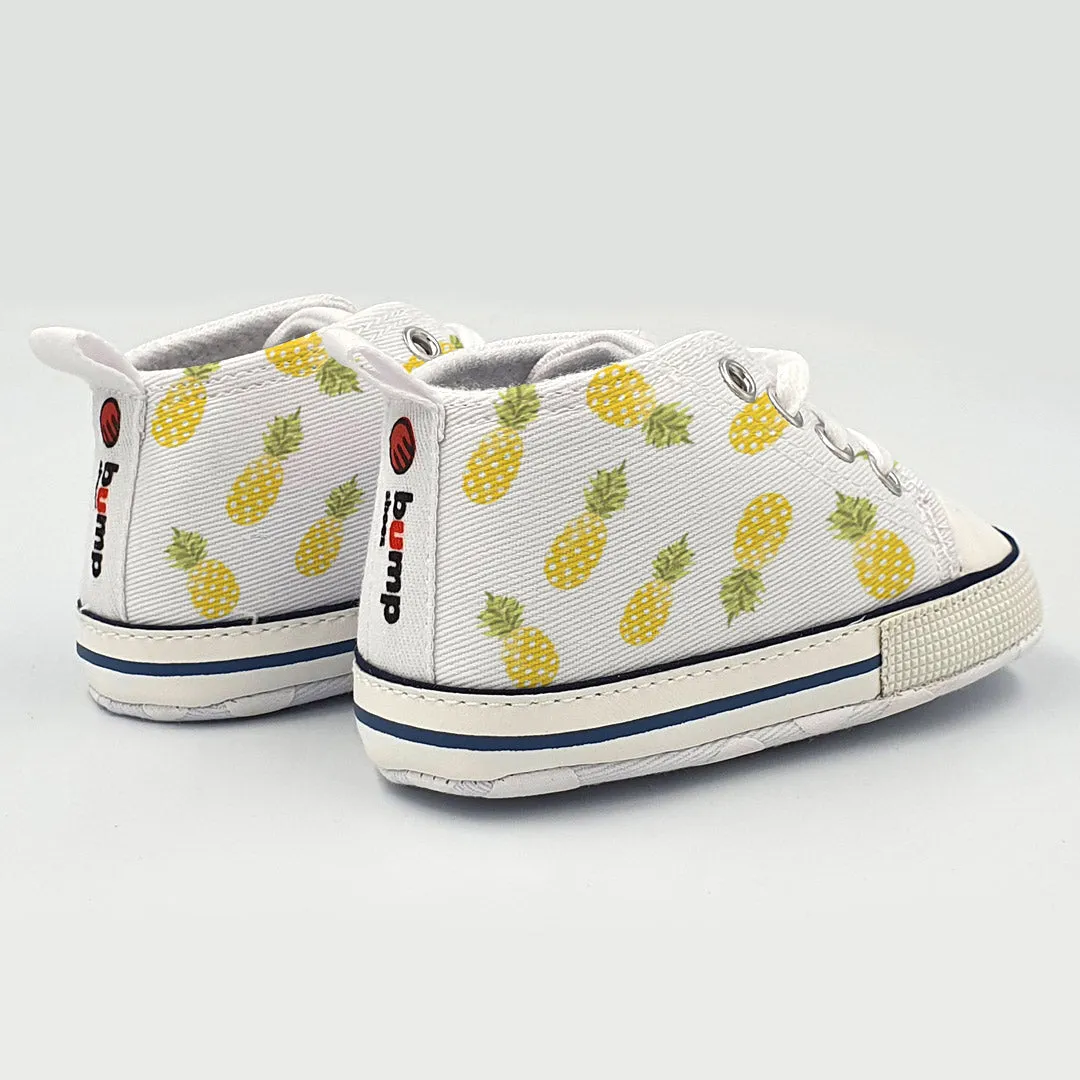 Pineapple Print Baby Bump Shoes