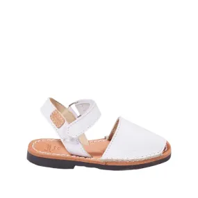 Plain Leather Menorcan Sandal For Kids - Iker 1002 Piel