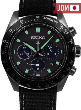 Prospex Speedtimer Solar Chronograph The Black Series Ref. SBDL105