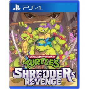 PS4 Teenage Mutant Ninja Turtles: Shredder's Revenge