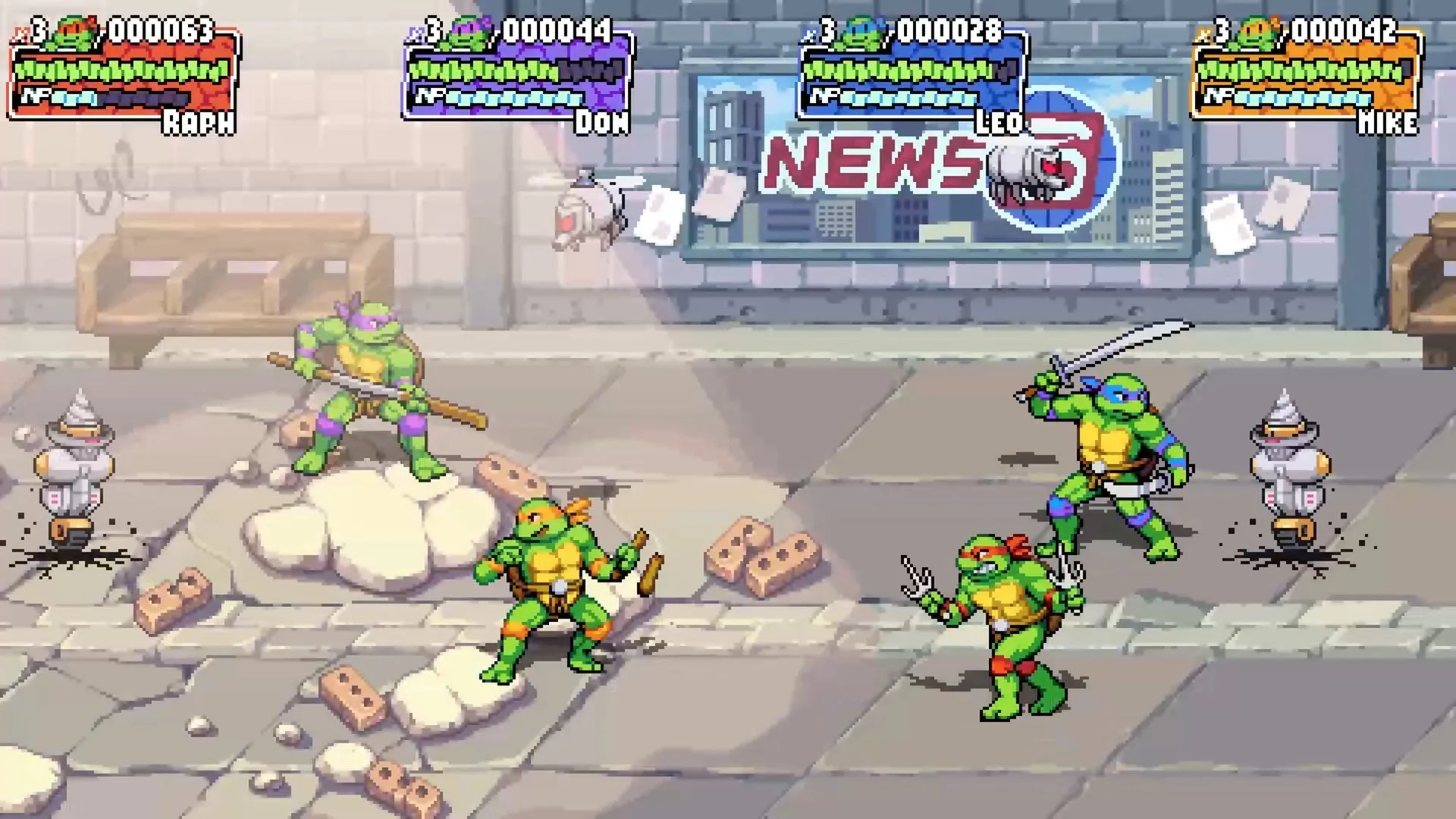 PS4 Teenage Mutant Ninja Turtles: Shredder's Revenge