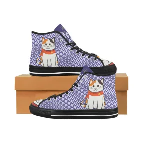 "Manekiko" Beckoning Cat Equil High Tops - Mens