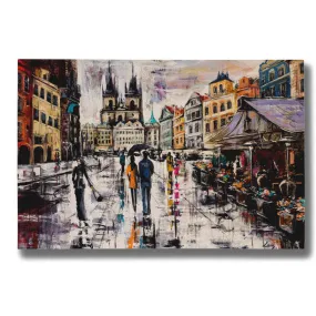 "Prague" Giclee Canvas Wall Art