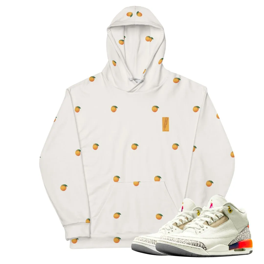 Retro 3 J.Balvin Khaled Oranges Hoodie