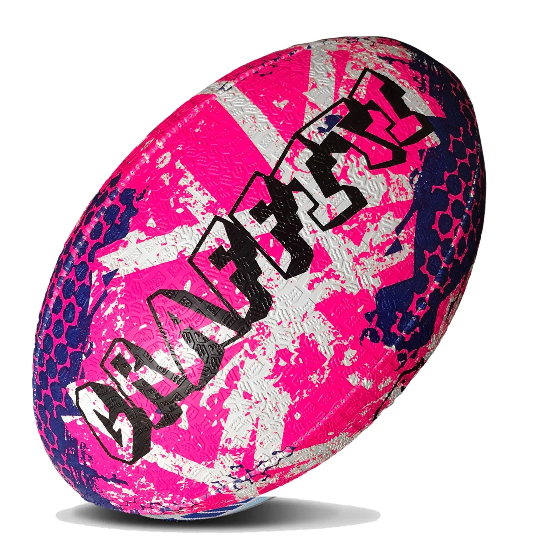 Rhino Recycled Graffiti Training Rugby Ball