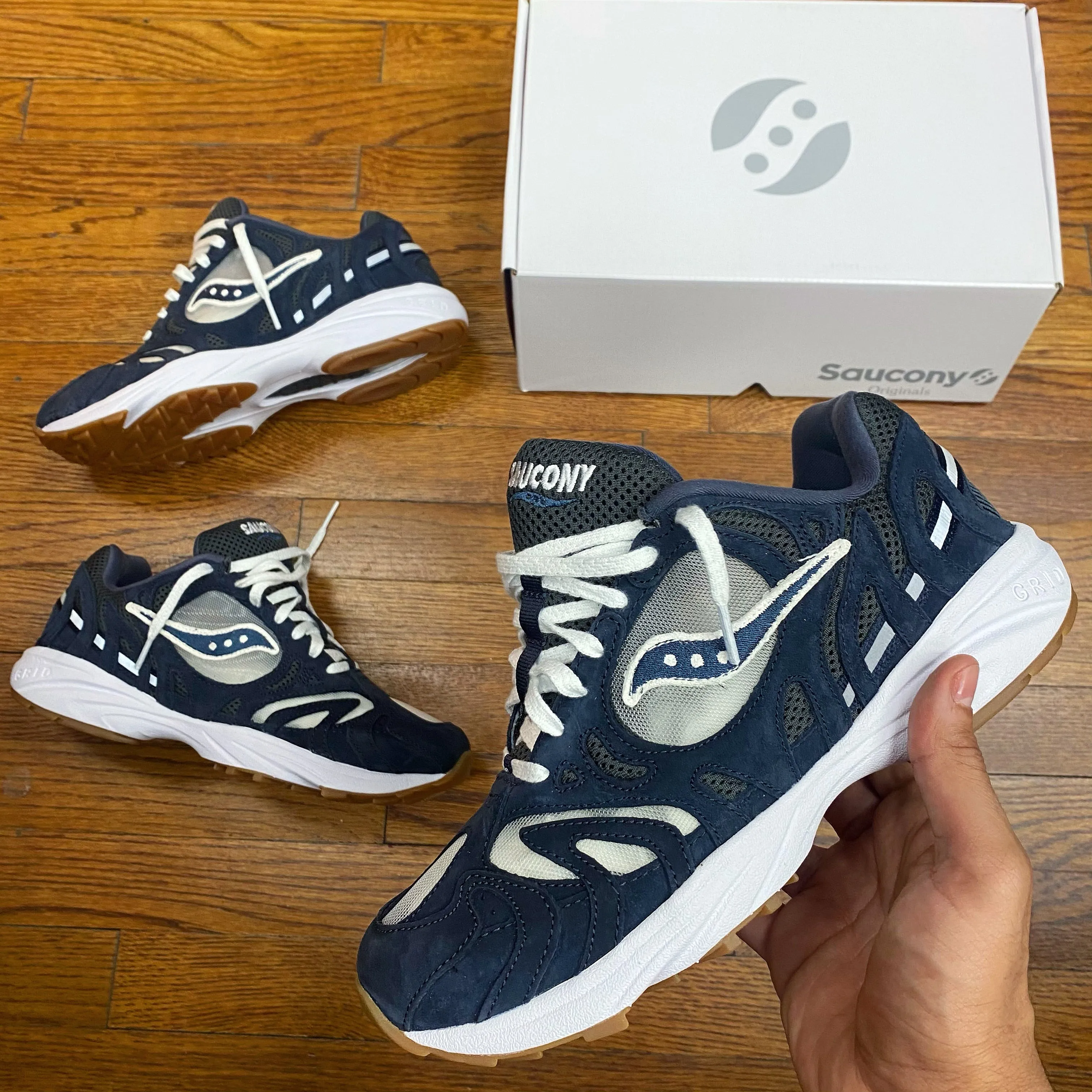 Saucony Originals GRID AZURA 2000  Men’s - DARK NAVY MARINE FONCE