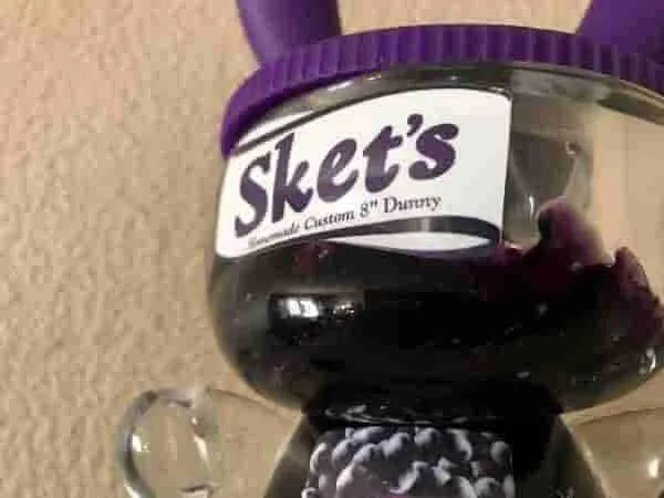 Sket's Concord Grape Jelly 8" Custom Dunny by Sket-One