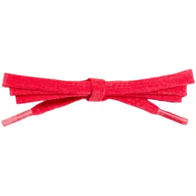 Spool - Waxed Cotton 1/4" Flat Dress - Red (100 yards) Shoelaces